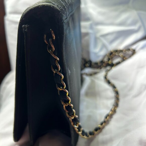 Black Clutch shoulder strap - Picture 4 of 4